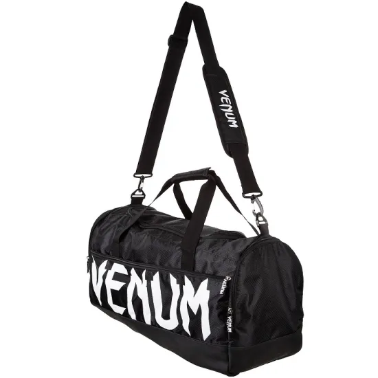 Сумка Venum Sparring Sport Bag Black White