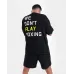 Футболка BOXRAW We Don't Play Boxing Oversized Черная-S