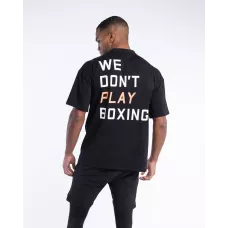 Футболка BOXRAW We Don't Play Boxing Oversized Черная-S