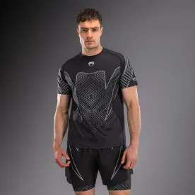 Футболка Venum Midnight Fury Dry-Tech T-Shirt Black/Grey/Silver-S