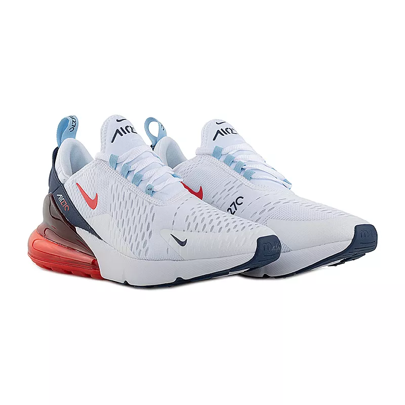 Кросівки Nike AIR MAX 270 White/Red-40,5