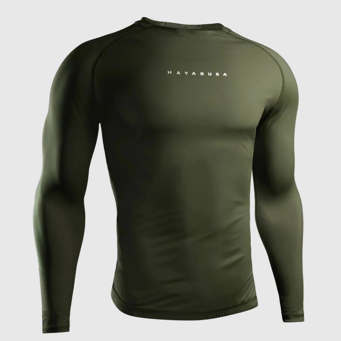 Рашгард Hayabusa Men’s Core Long Sleeve Rash Guard Green-S