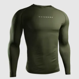 Рашгард Hayabusa Men’s Core Long Sleeve Rash Guard Green-S