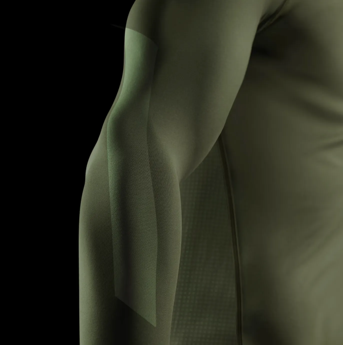 Рашгард Hayabusa Men’s Core Long Sleeve Rash Guard Green-S
