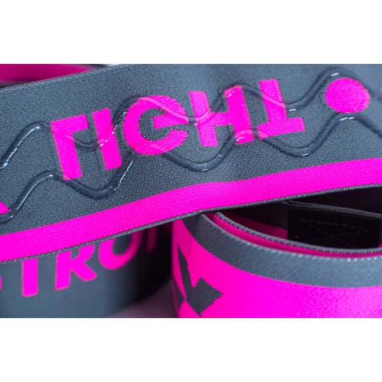 Набір тканевих гумок для фітнесу та спорту MadMax MFA-305 Hiploop set 3 pcs. Grey/Pink