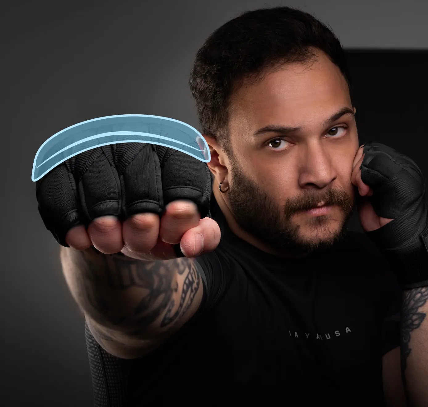 Быстрые бинты Hayabusa Knuckle Guard Hand Wraps S