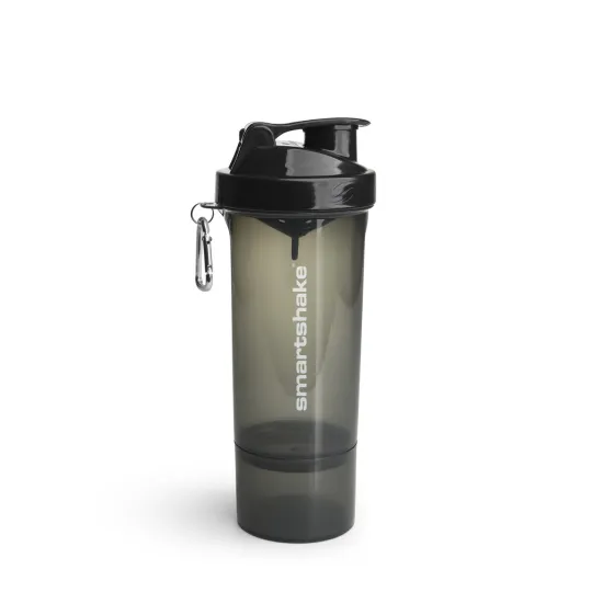 Шейкер спортивний SmartShake Slim 500ml Black