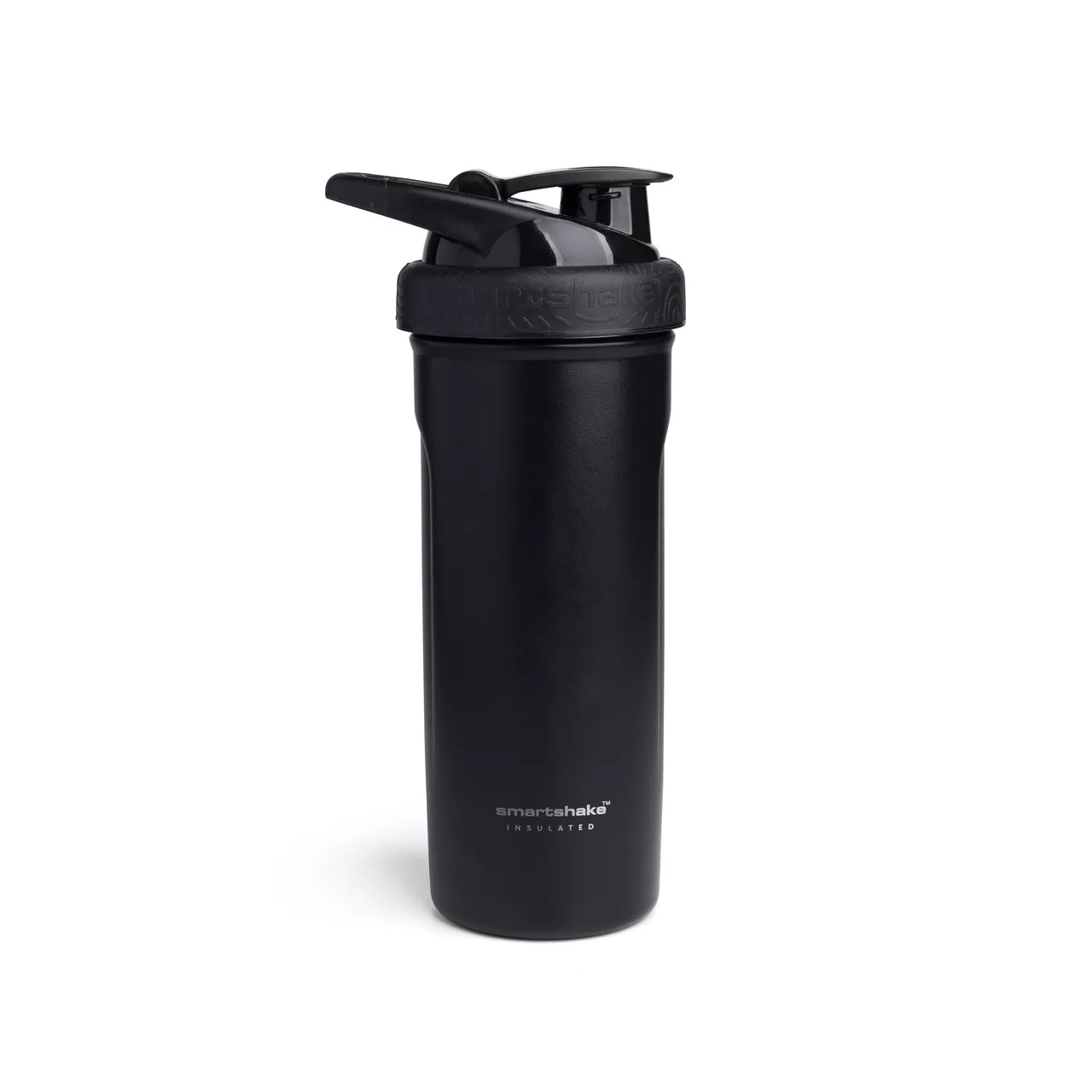 Шейкер спортивний SmartShake металевий Insulated Steel 750ml Black