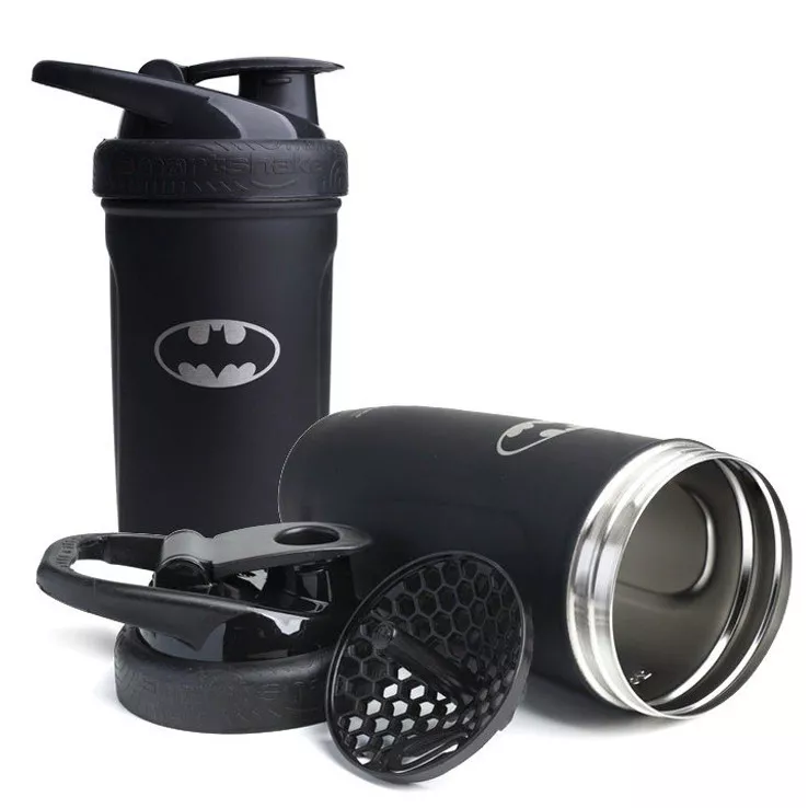 Шейкер спортивний SmartShake Reforce 900ml DC Batman Logo