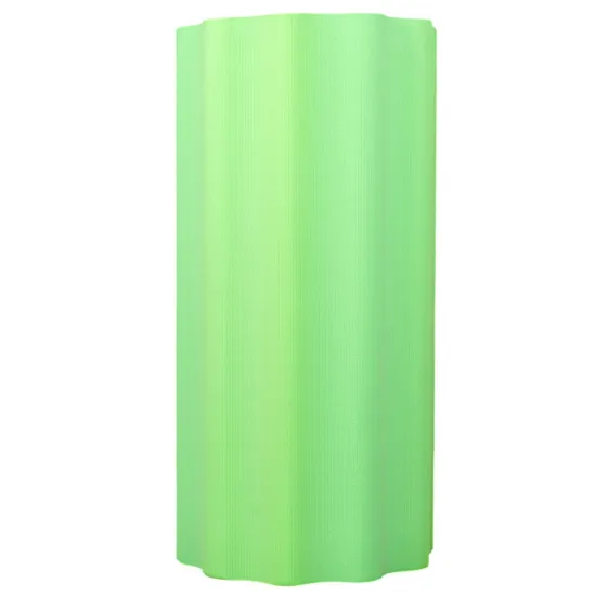 Масажний ролик EDGE профільований YOGA Roller EVA RO3-30 зелений (30*15см.)