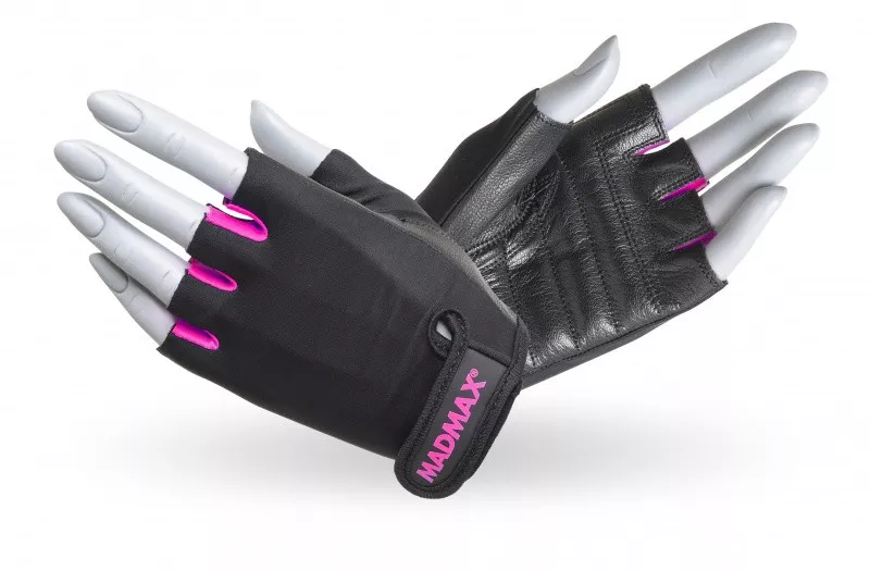Рукавички для фітнесу MadMax MFG-251 Rainbow Pink XS