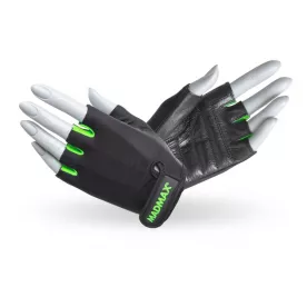 Рукавички для фітнесу MadMax MFG-251 Rainbow Green S