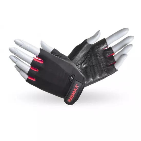 Рукавички для фітнесу MadMax MFG-251 Rainbow Rubine Red S