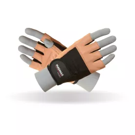 Рукавички для фітнесу MadMax MFG-444 Fitness Brown S