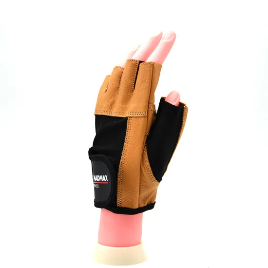 Рукавички для фітнесу MadMax MFG-444 Fitness Brown S