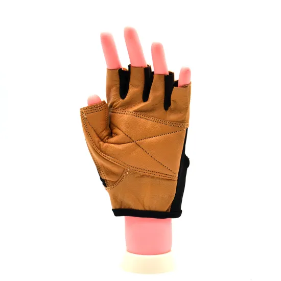Рукавички для фітнесу MadMax MFG-444 Fitness Brown S