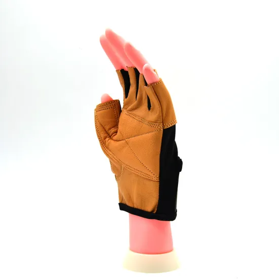 Рукавички для фітнесу MadMax MFG-444 Fitness Brown S