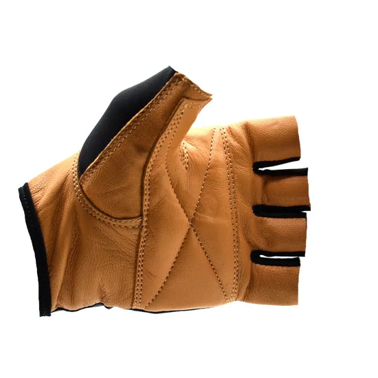 Рукавички для фітнесу MadMax MFG-444 Fitness Brown S