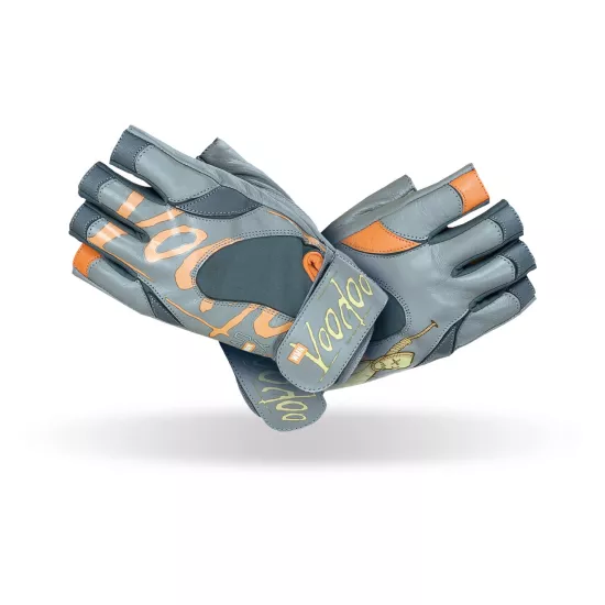 Рукавички для фітнесу MadMax MFG-921 Voodoo Light grey/orange S