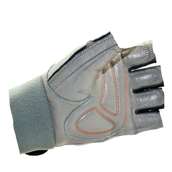 Рукавички для фітнесу MadMax MFG-921 Voodoo Light grey/orange S