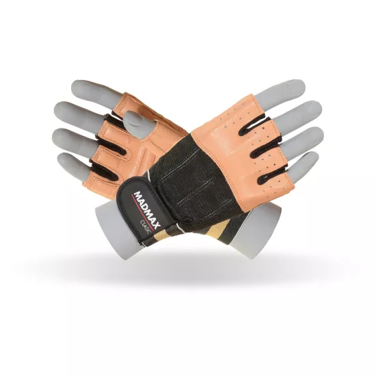 Рукавички для фітнесу MadMax MFG-248 Clasic Brown S