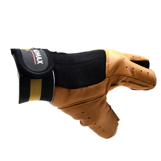 Рукавички для фітнесу MadMax MFG-248 Clasic Brown S