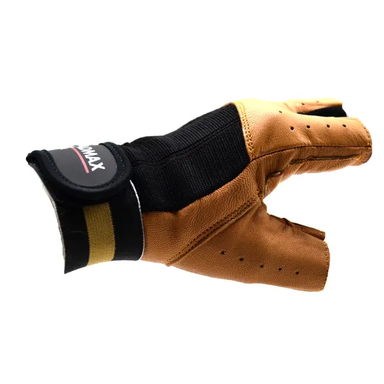 Рукавички для фітнесу MadMax MFG-248 Clasic Brown S