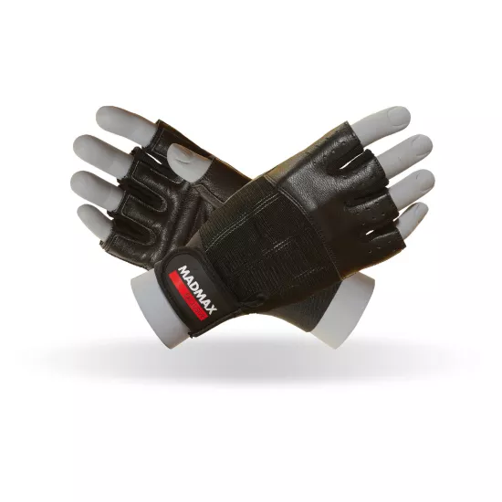 Рукавички для фітнесу MadMax MFG-248 Clasic Exclusive Black S