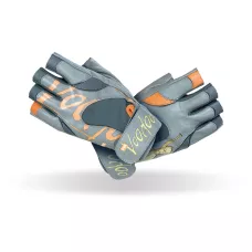 Рукавички для фітнесу MadMax MFG-921 Voodoo Light grey/orange M