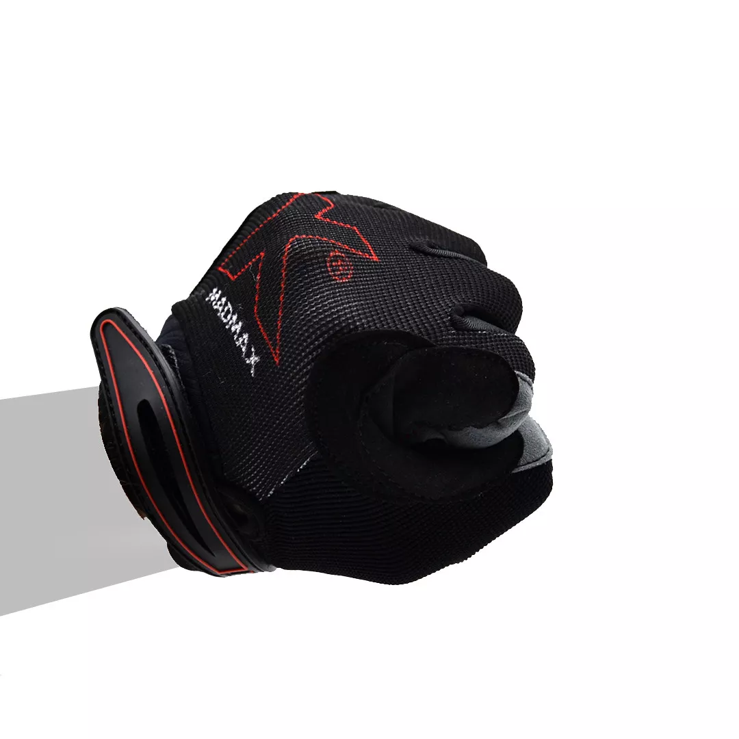 Рукавички для фітнесу MadMax MXG-103 X Gloves Black/Grey M