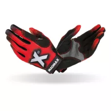 Рукавички для фітнесу MadMax MXG-101 X Gloves Black/Grey/Red XL