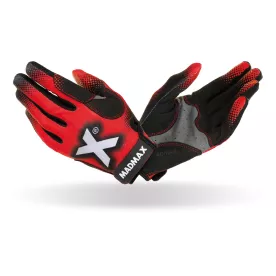Перчатки для фитнеса MadMax MXG-101 X Gloves Black/Grey/Red M