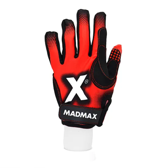 Перчатки для фитнеса MadMax MXG-101 X Gloves Black/Grey/Red M