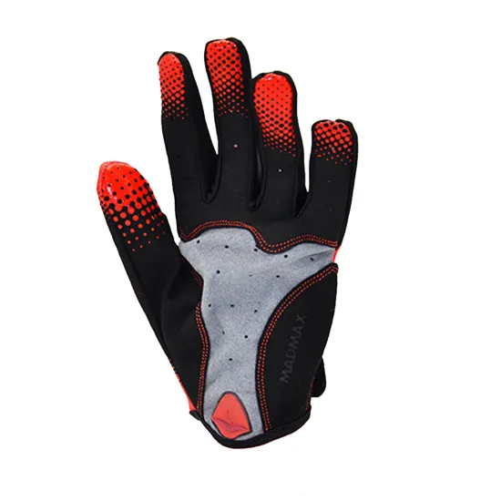 Перчатки для фитнеса MadMax MXG-101 X Gloves Black/Grey/Red M