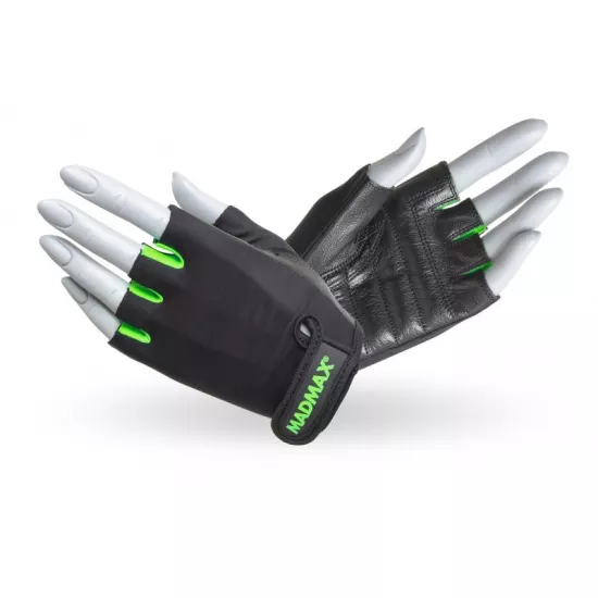 Рукавички для фітнесу MadMax MFG-251 Rainbow Green M