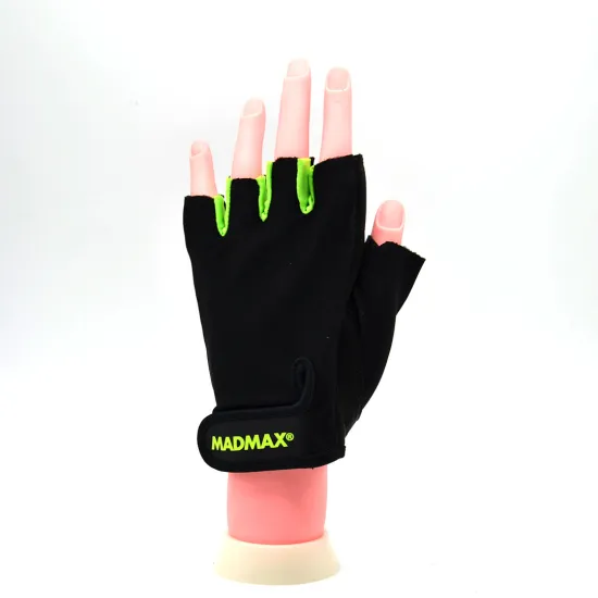 Рукавички для фітнесу MadMax MFG-251 Rainbow Green M