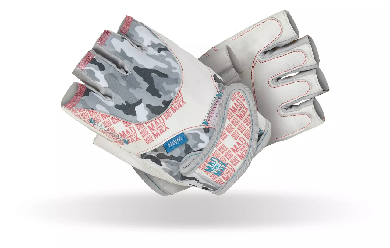 Рукавички для фітнесу MadMax MFG-931 No matter White S