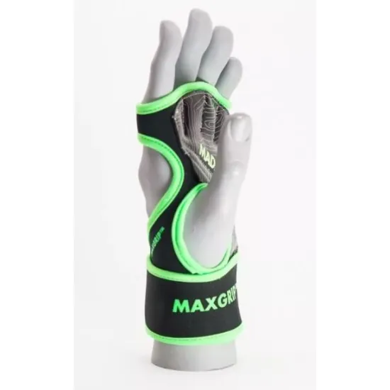 Рукавички для фітнесу MadMax MFG-303 MAXGRIP neoprene wraps Black/Grey S/M