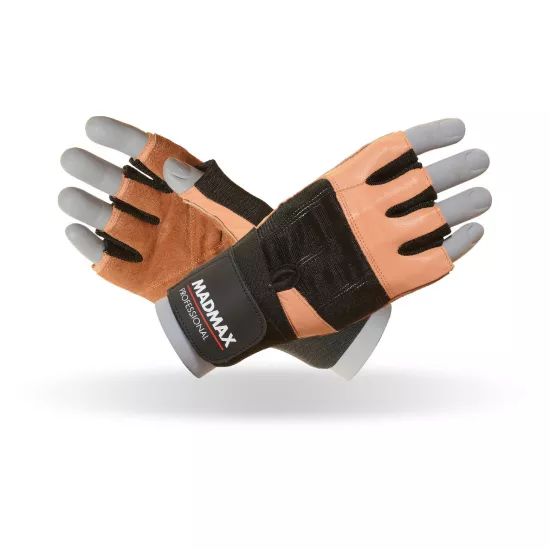 Рукавички для фітнесу MadMax MFG-269 Professional Brown S