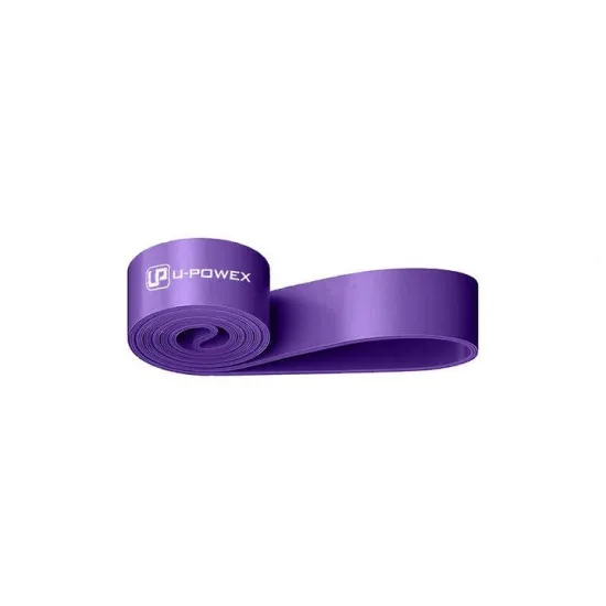 Еспандер-петля (гумка для фітнесу і кроссфіту) U-POWEX Pull up band (16-39kg) Purple