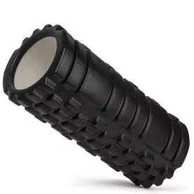 Масажний ролик (роллер) U-POWEX EVA foam roller (33x14см.) Black
