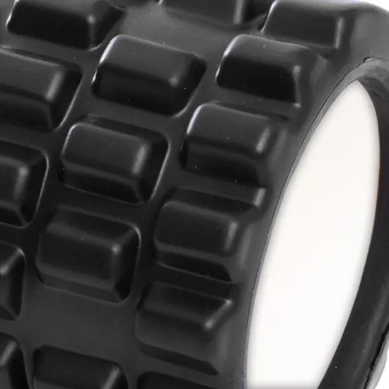 Масажний ролик (роллер) U-POWEX EVA foam roller (33x14см.) Black