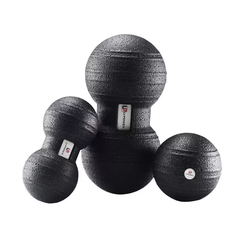 Набір масажних м'ячиків U-POWEX EPP Massage Ball (3 шт.) Black
