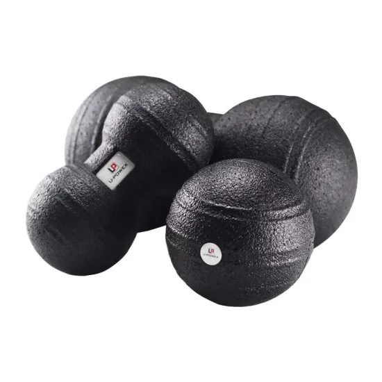 Набір масажних м'ячиків U-POWEX EPP Massage Ball (3 шт.) Black