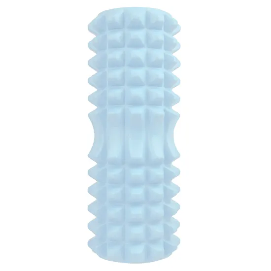 Масажний ролик (роллер) U-POWEX EVA foam roller (33x14см.) Type 2 Blue