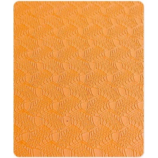 Килимок для йоги та фітнесу U-POWEX TPE Yoga mat Orange/Blue (183х61х0.6)