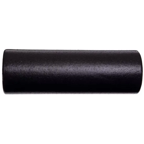 Масажний ролик (роллер) гладкий U-POWEX EPP foam roller (45*15cm) Black