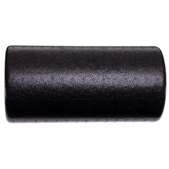 Масажний ролик (роллер) гладкий U-POWEX EPP foam roller (45*15cm) Black