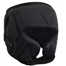 Боксерський шолом RDX T15 Matte Black S