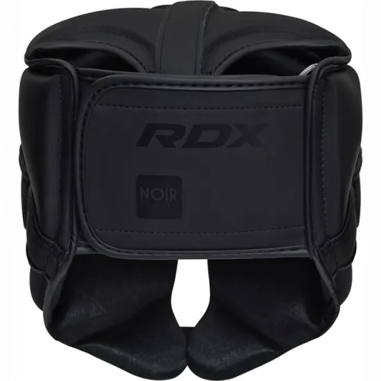 Боксерський шолом RDX T15 Matte Black S